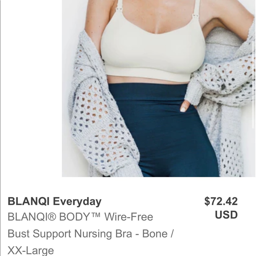 Blanqi nursing bra